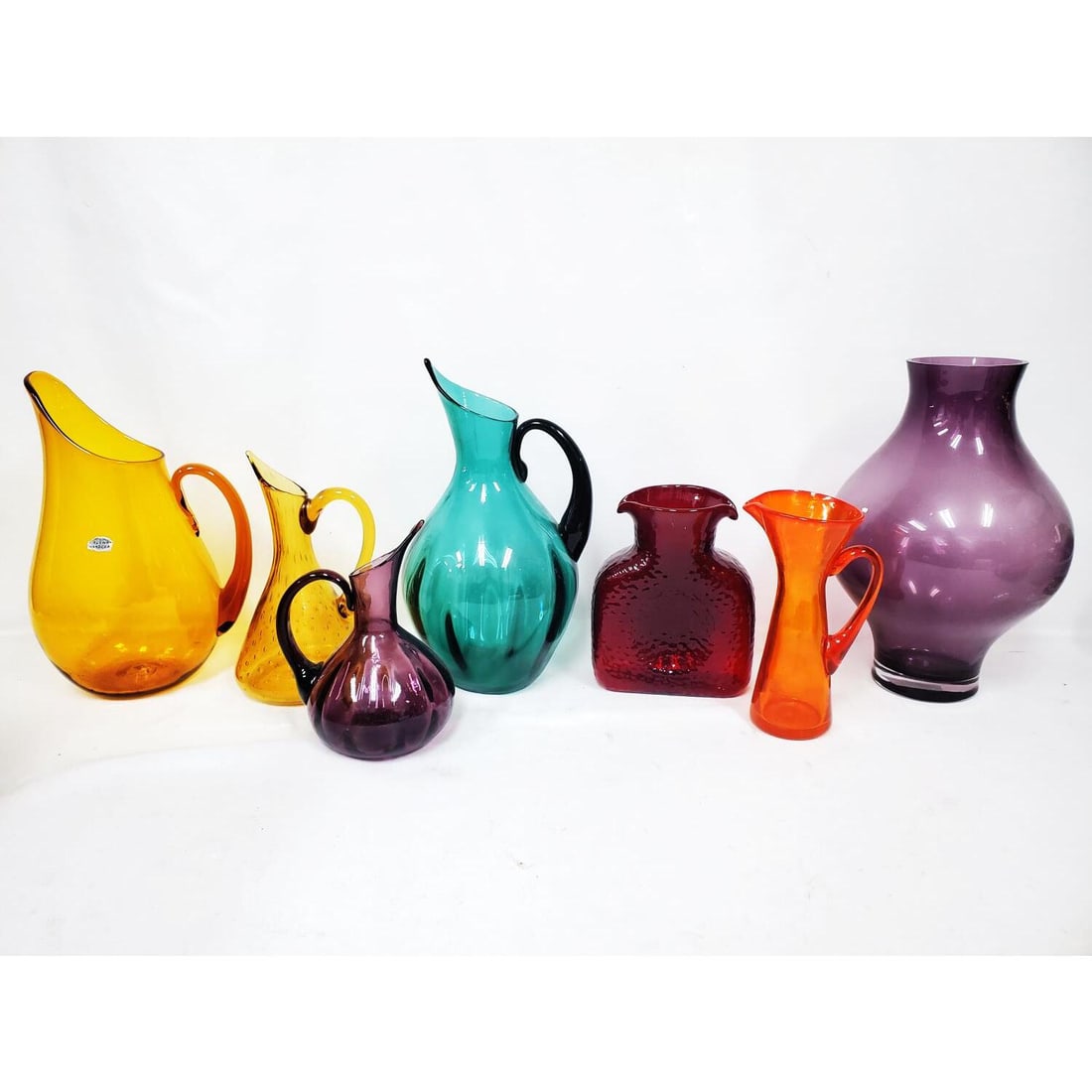 Lot of 7 Art Glass Items (1 of 4)