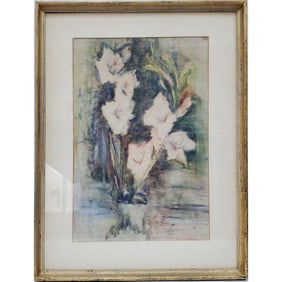 Signed MCM Pastel on Paper