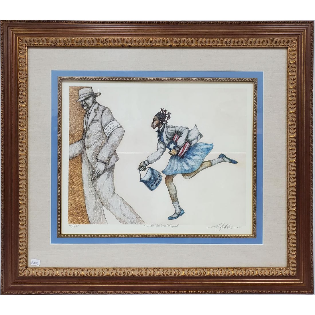 Charles Bibbs, American (b.1948) Lithograph (1 of 4)