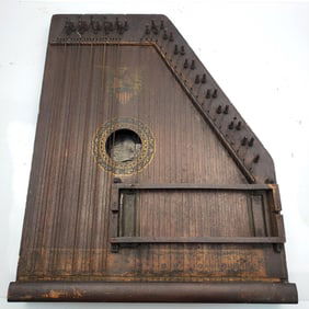 Vintage American Bell Harp Co. Wooden Autoharp