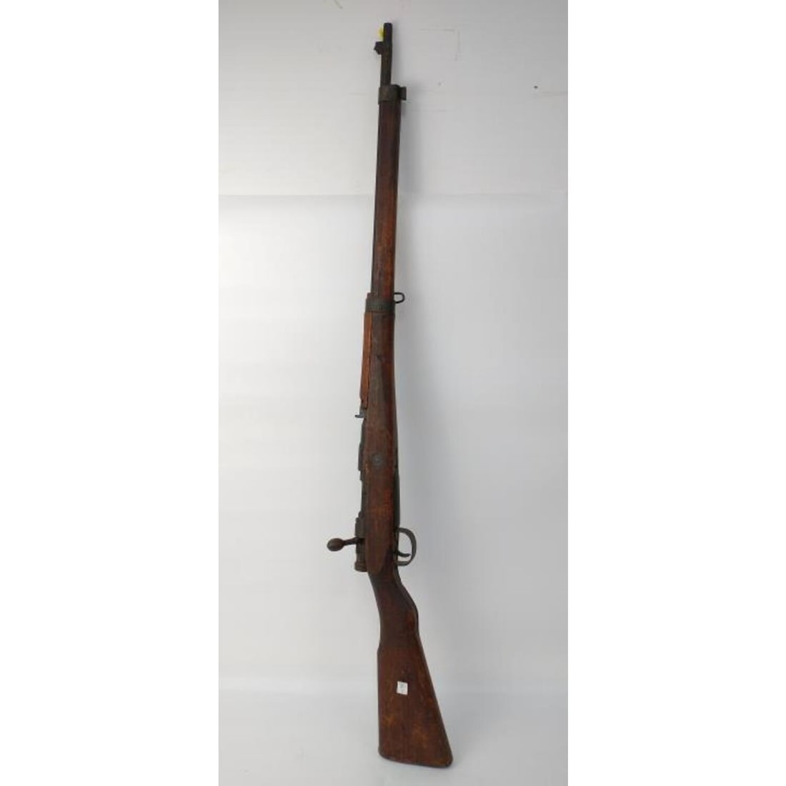 WWII Japanese Arisaka Rifle w/ Missing Parts: WWII Japanese Arisaka Rifle w/ Missing Parts. Condition: Sold As Is. Dimensions: L-44". Provenance: From a New York City Estate. Please note the absence of a Condition Report does not imply that there