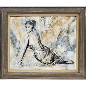 Roy M. Steinberg, American 20th C. Painting, O/B