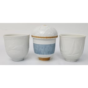 Lot of 5 Lladro Collectors Society Votive Cups