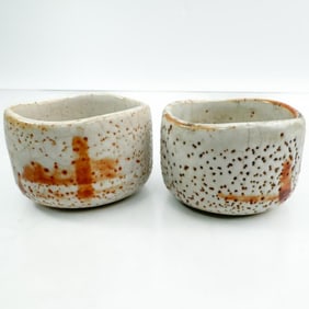 Pair of Glazed Bowls