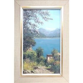 Vintage Signed Dutch Painting, Oil on Canvas