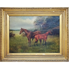 H. Whittaker Reville (1881-1903) Painting O/C