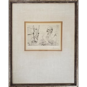 Jean Jansem, French (1920-2013), Etching