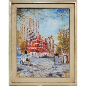 Kamil Kubik, American (1930-2011), Oil on Canvas