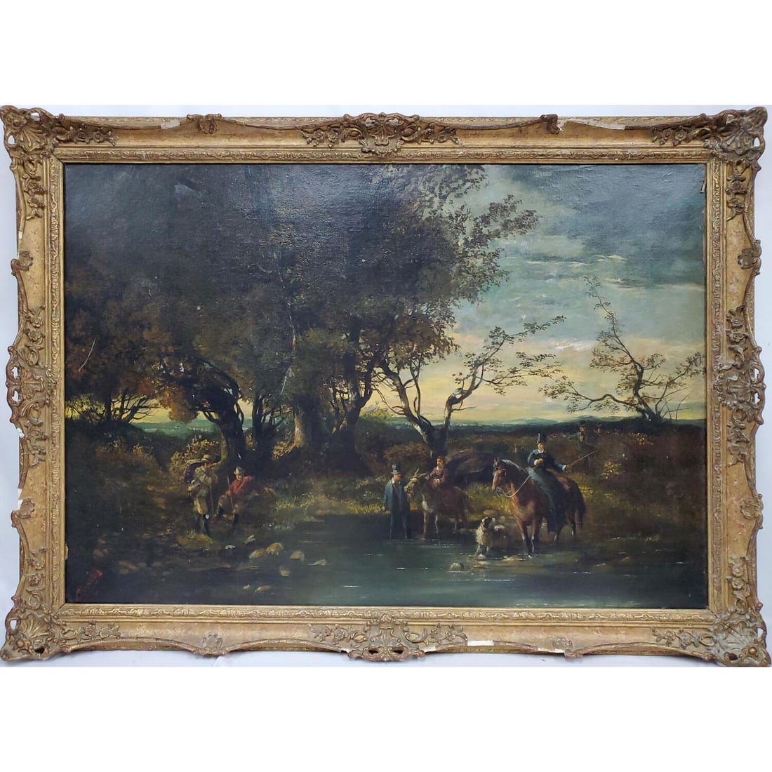 Guillaume Regamey, French (1837-1875") O/C (1 of 8)