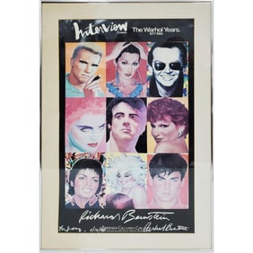 Richard Bernstein, American (1939-2002), Poster