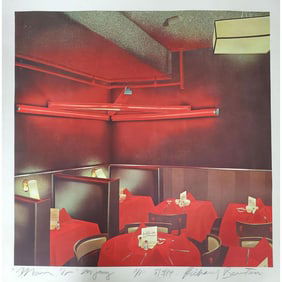 Richard Bernstein, American (1939-2002) Lithograph