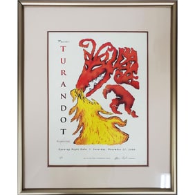 Signed & Numbered Puccini Opera Print 2000