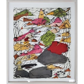 Ross Lewis, American, Mixed Media Collage