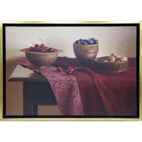 Renato Meziat, Brazilian (b.1952) Large Painting