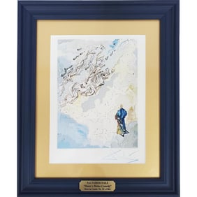 Salvador Dali,(1904-1989) Colored Woodblock Print