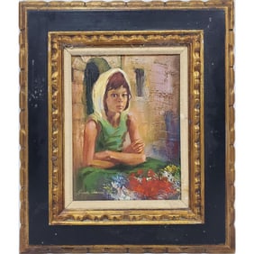 Sandu Liberman, Romanian (1923-1977), Painting O/C