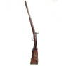Antique Silver Inlaid Double Barrel Shotgun