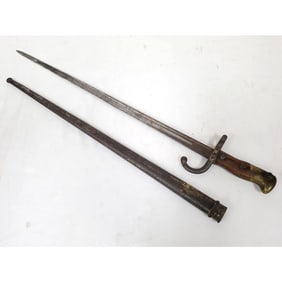Antique Bayonet w/ Scabbard