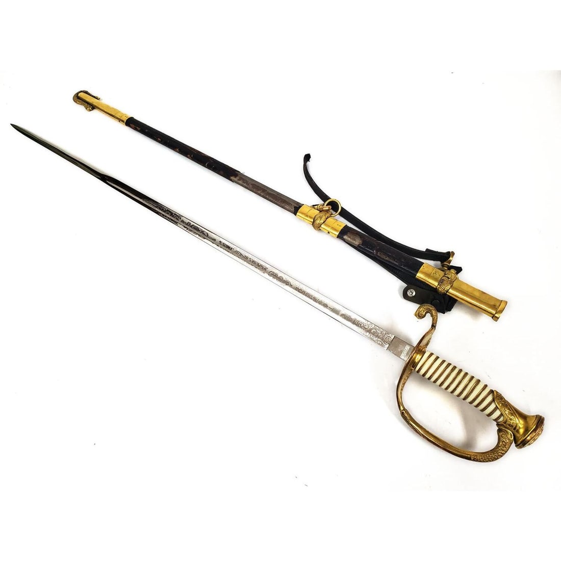 United States Navy NS Meyer Ceremonial Sword (1 of 9)