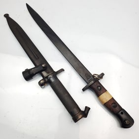 2 Antique Bayonets Incl. 1 British WWII Example