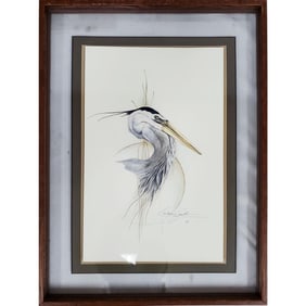 Christina Smith, American (Late 20th C.) Gouache