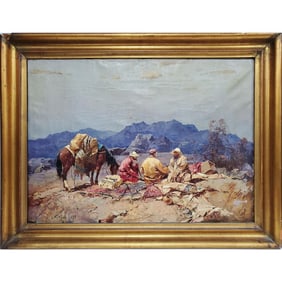 Sergei Kolesnikoff, Russian 1889-1952 Painting O/C