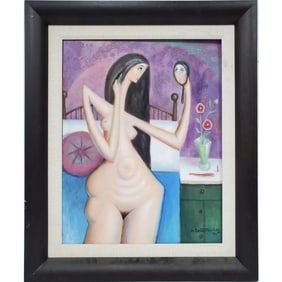 Manuel Soto Munoz, American (1913-2000) Painting