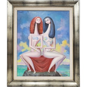 Manuel Soto Munoz, American (1913-2000) Painting