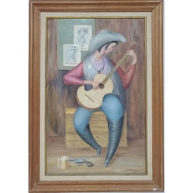 Manuel Soto Munoz, American (1913-2000) Painting