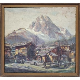 Louis Wohner, German (1888-1958) Painting