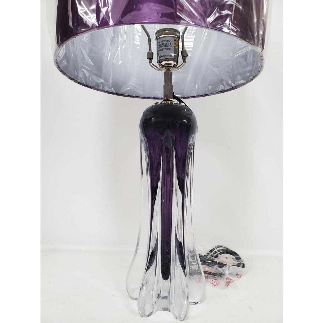 Eilchholtz Hand-Blown Glass "Table Lamp Castillo" (1 of 5)
