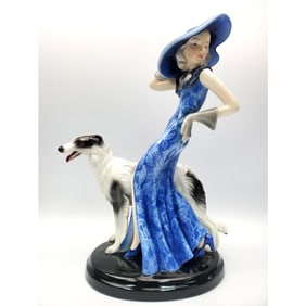 Clair Herczeg for Goldscheider Vienna Porcelain