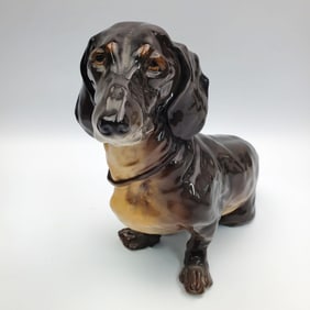 Nymphenburg Germany Vintage Porcelain "Dog" Figure