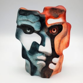 Mats Jonasson, Swedish (b. 1945) Crystal Sculpture