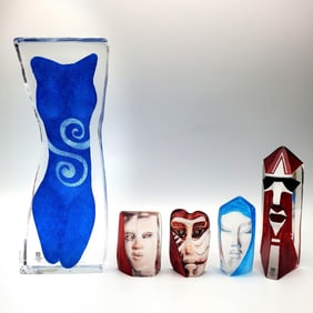 5 Mats Jonasson, Swedish (b. 1945) Sculptures