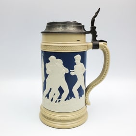 Antique German Villeroy & Boch Mettlach Stein