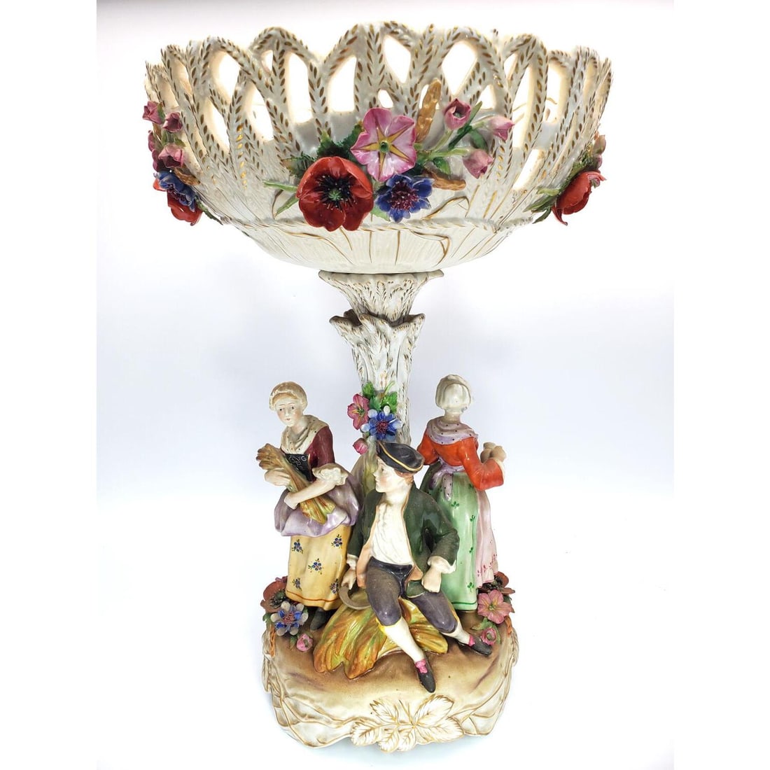 Large Dresden German Porcelain Centerpiece (1 of 9)