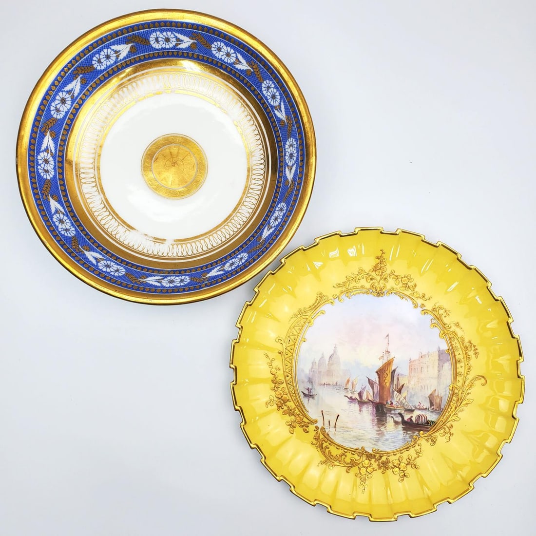 Antique Copeland Hand Painted Porcelain Plate (1 of 7)