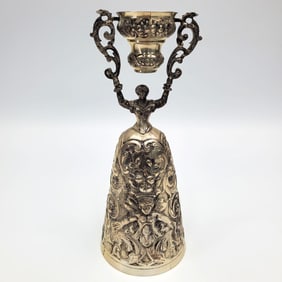 English Sterling Silver Wedding Cup by Israel Freeman & Son Ltd.