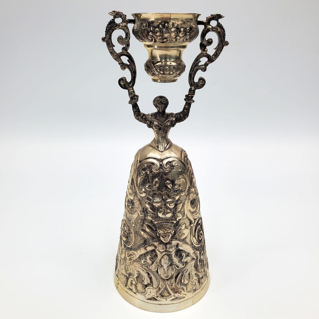 English Sterling Silver Wedding Cup by Israel Freeman & Son Ltd. (1 of 4)