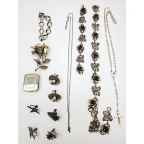 Lot of Sterling Silver Jewelry Items