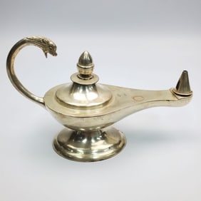 Maciel Mexican Sterling Silver Oil Lamp
