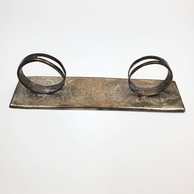 Antique Persian Silver Picture Frame