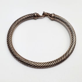 David Yurman Sterling Silver Cable Bracelet