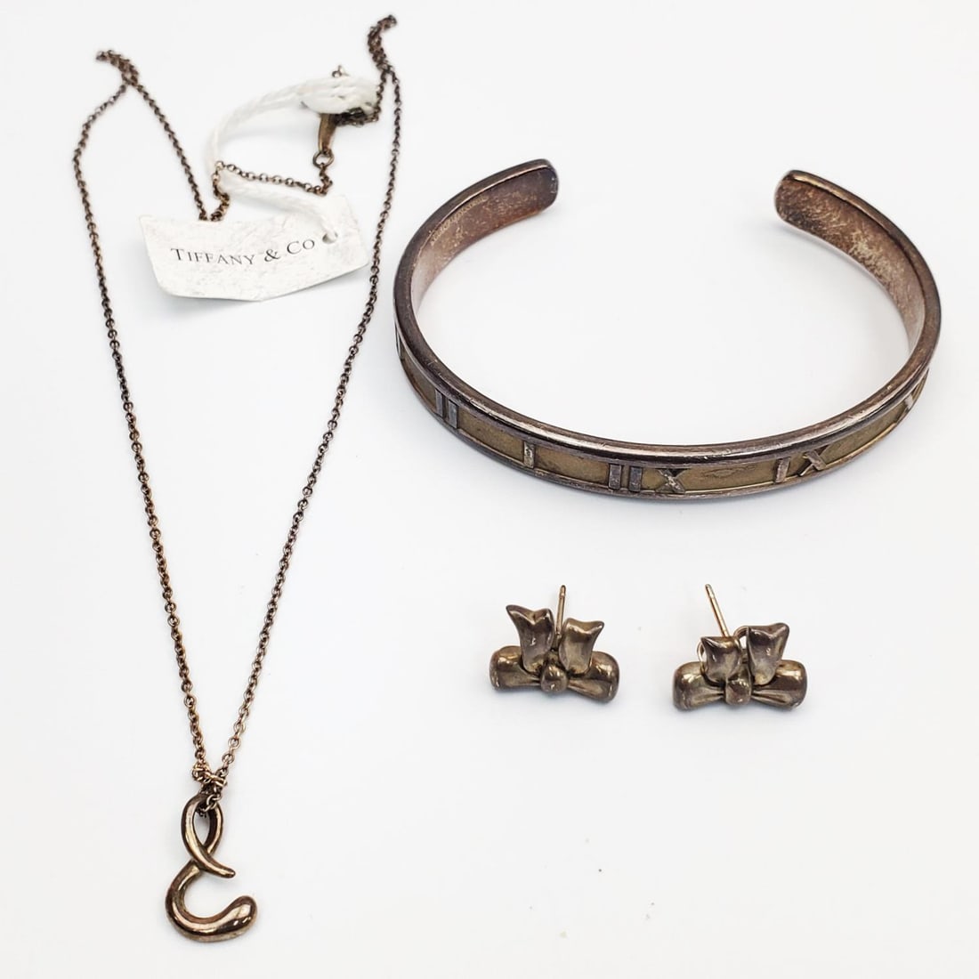 Lot 3 Tiffany & Co Sterling Silver Jewelry Items (1 of 5)