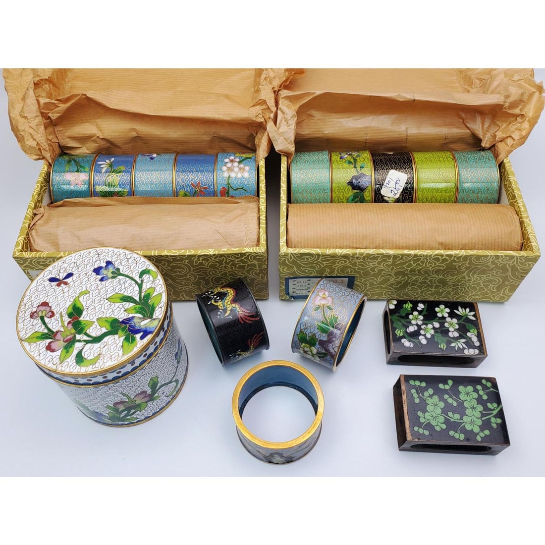 Chinese Vintage 1960s Hand Made Cloisonne Items (1 of 6)