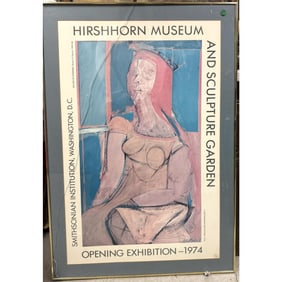 Willem De Kooning, American (1904-1997) Poster