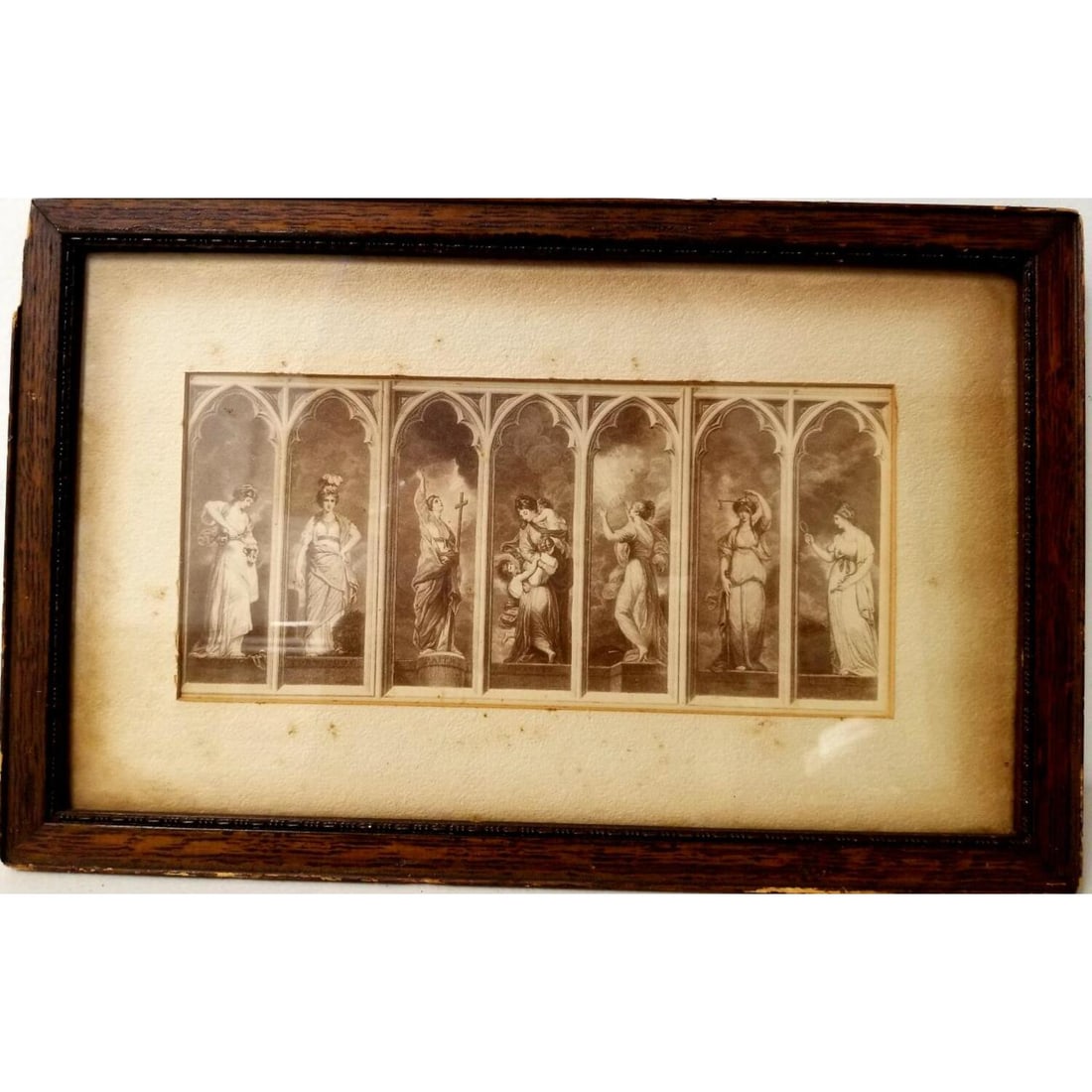 Lot of 2 Rare 18th Century Etchings (1 of 6)