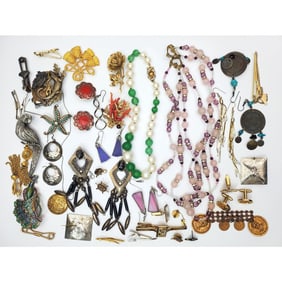 Group Lot of Fine Costume Jewelry Items
