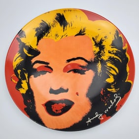 After Andy Warhol "Marilyn Monroe" Limited Plate